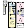 フレッシュリー 2LDKの間取り