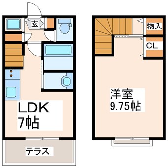 間取図 シエロガーデン