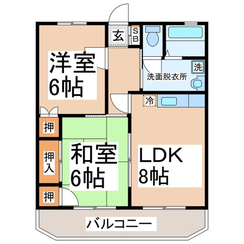 間取図 ファインパレス21