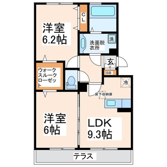間取図 クレアトゥール
