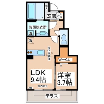 間取図 カーサ・フェリス