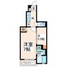 フォンターナ 1Kの間取り
