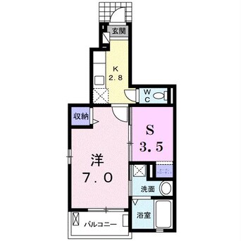 間取図 コリーヌＣ