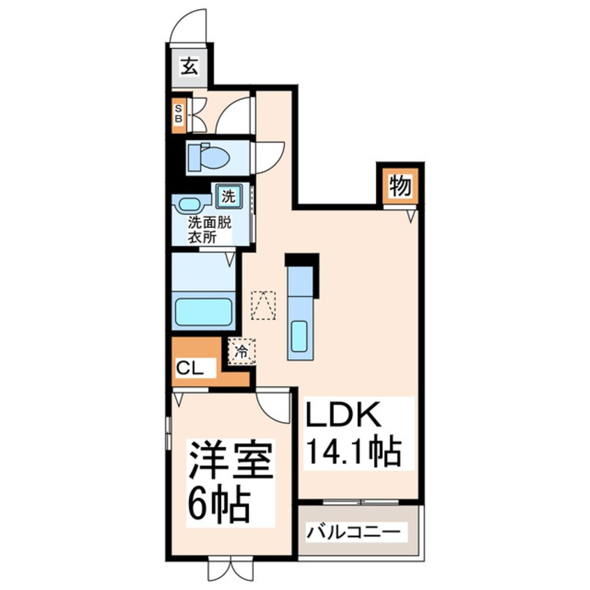 間取図 カルムメゾンⅠ・Ⅱ・Ⅲ
