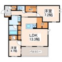 Elena大江の間取図