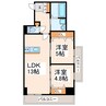 CHARITE　Ⅵ 2LDKの間取り