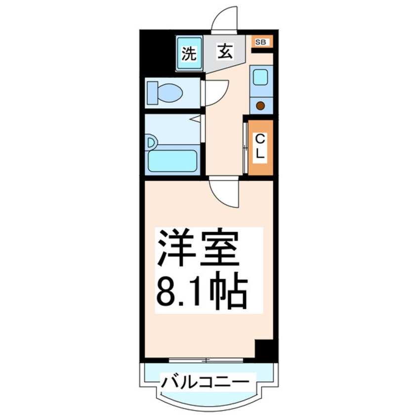 間取図 ミューズ１