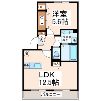 間取図 フェリジエ