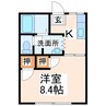 ユニテック三里木 1Kの間取り