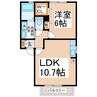 エテルナ須屋 1LDKの間取り