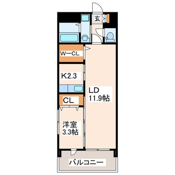間取図 グランシャリオ