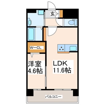 間取図 LIBTH菊陽227