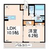 ヒカリエ 1LDKの間取り