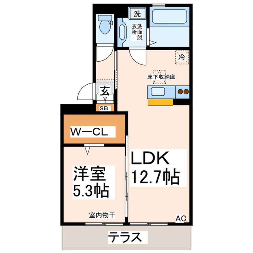 間取図 エクセル大窪