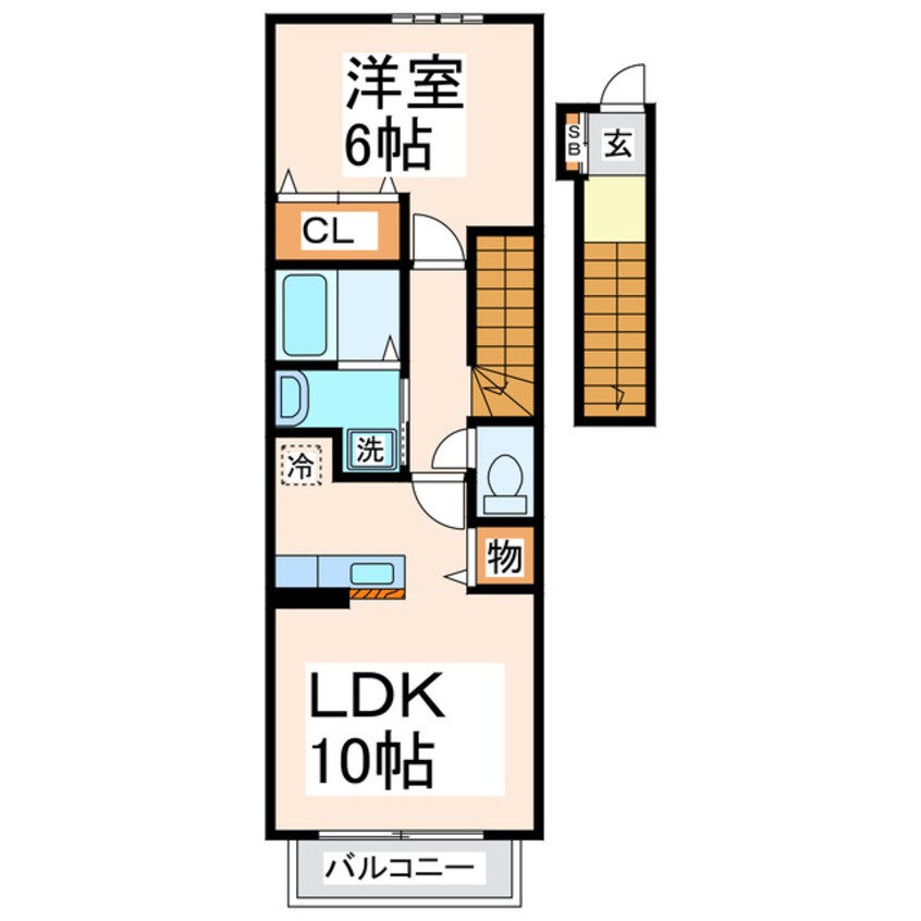 間取図 メゾンブリーズ