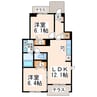 マジャリスⅡ番館 2LDKの間取り