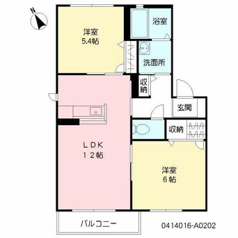 間取図 ツインディアス