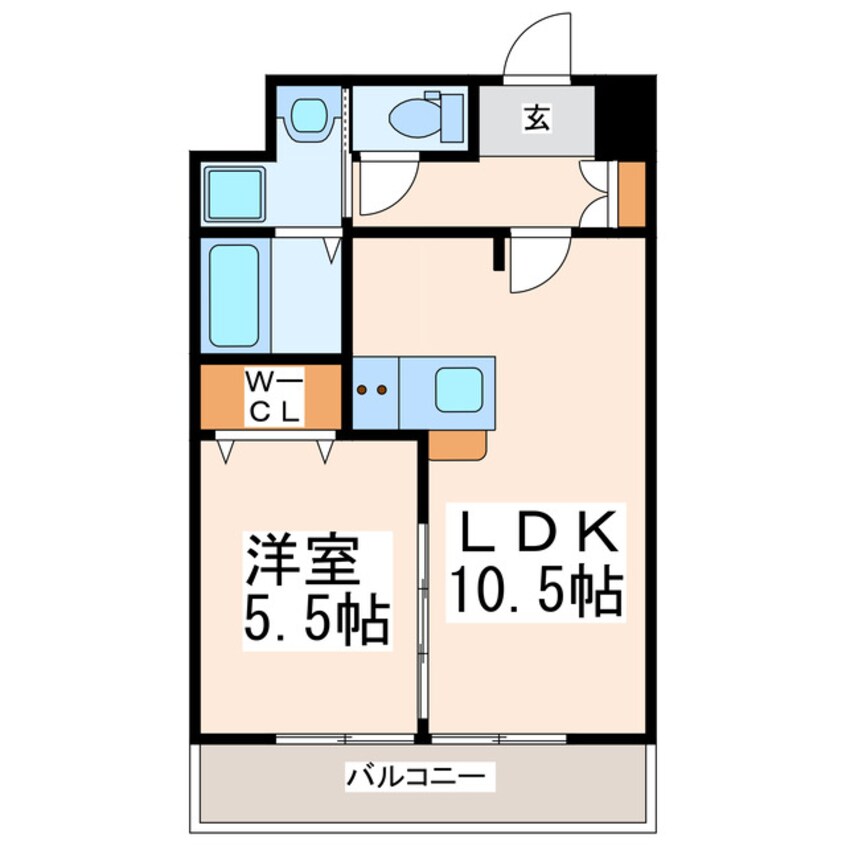 間取図 フォーエス本山