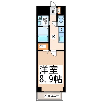 間取図 クロノス３６薬園町