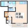 レスポワールⅠ 1Rの間取り