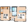 壺川貸家 1LDKの間取り