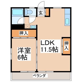 間取図 サンシティＫ