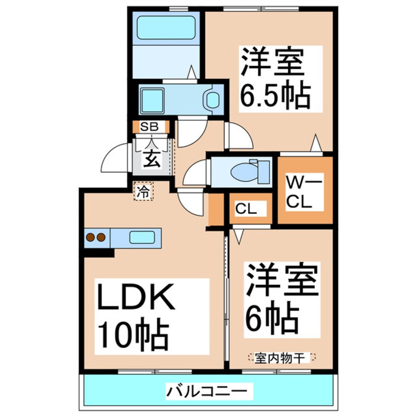 間取図 サンハイム須屋