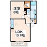 パレオＡ・Ｂ 1LDKの間取り