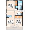 ネクサス黒髪桜坂 2LDKの間取り