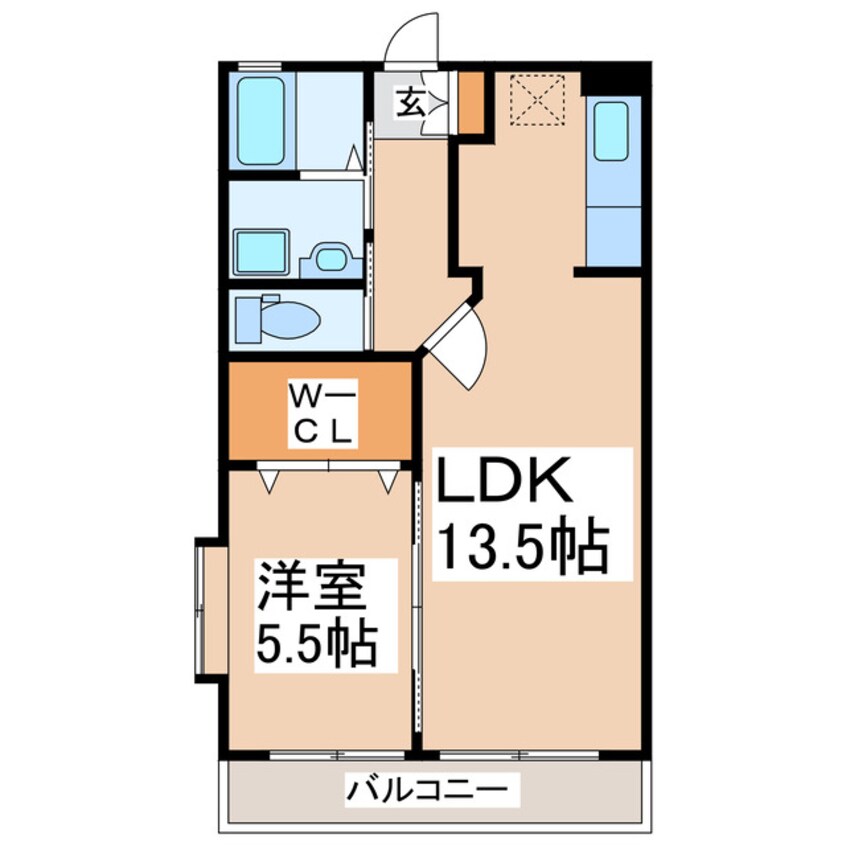 間取図 スライブ参番館