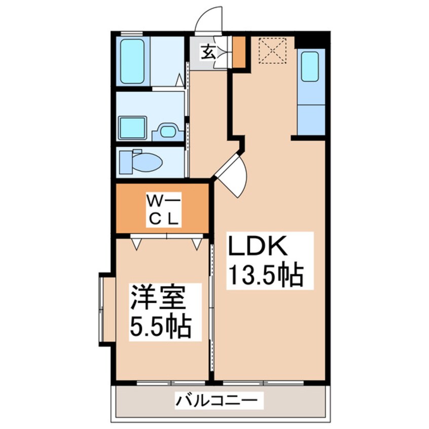 間取図 スライブ参番館