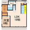 AFIELD坪井 1LDK+Sの間取り