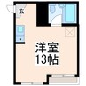 碧館 1Rの間取り
