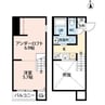 hacokuro garden 1SKの間取り