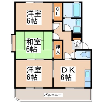 間取図 ガーデンサイドセヒロ