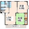 ＴＮハイツA・Ｂ 2LDKの間取り