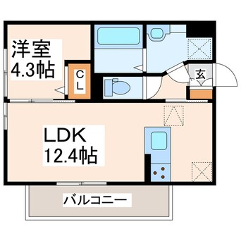 間取図 ボナール・三ツ石