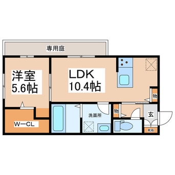 間取図 グレンディールⅡ