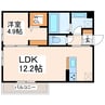 ロベッタ 1LDKの間取り