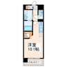 SQUARE坪井 1Rの間取り