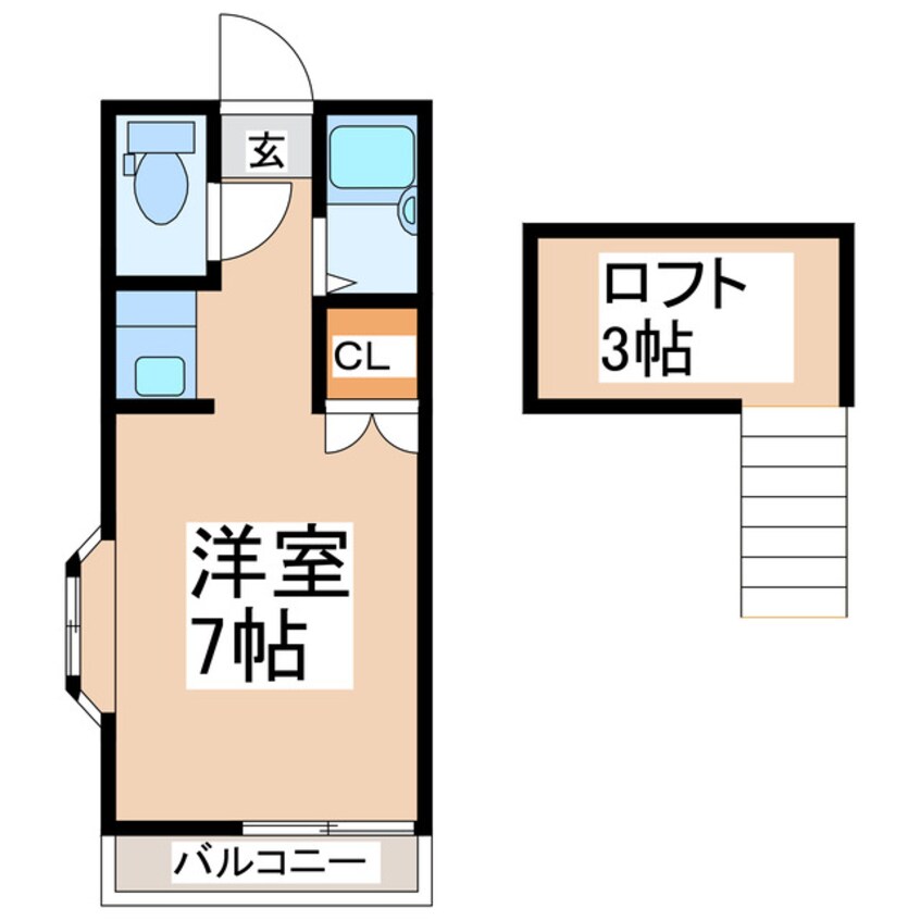 間取図 ソフィー黒髪