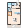 エールハウス 1Kの間取り