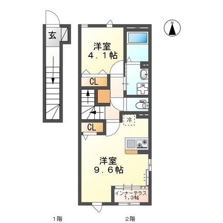 間取り図 UNITED津浦
