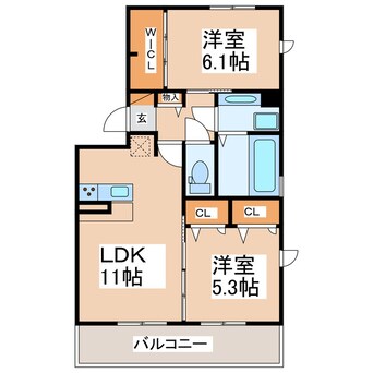 間取図 ソレイユハイム