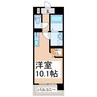 エムズマンション熊本北 1Rの間取り