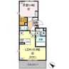 ディールーム清水新地 1LDKの間取り