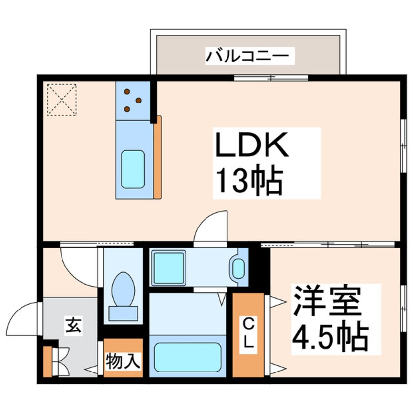 間取図 サンベルナール