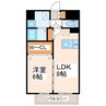 CHAINON楡木 1LDKの間取り