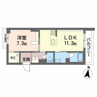 間取図 シャーメゾン壺川