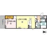 SOLANAⅢ 1LDKの間取り